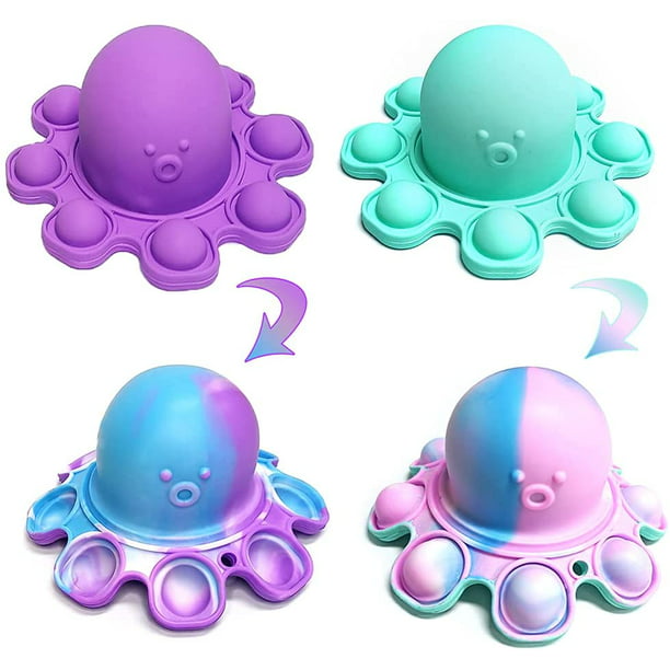 Sensory Soft Octopus Toy for Stress Relief Special Needs Autism kid and adults.